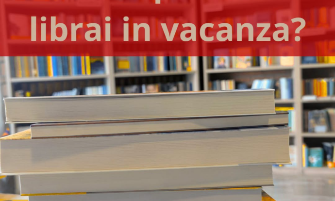 Cosa si portano i librai in vacanza?

La risposta è semplice: troppi libri per ...
