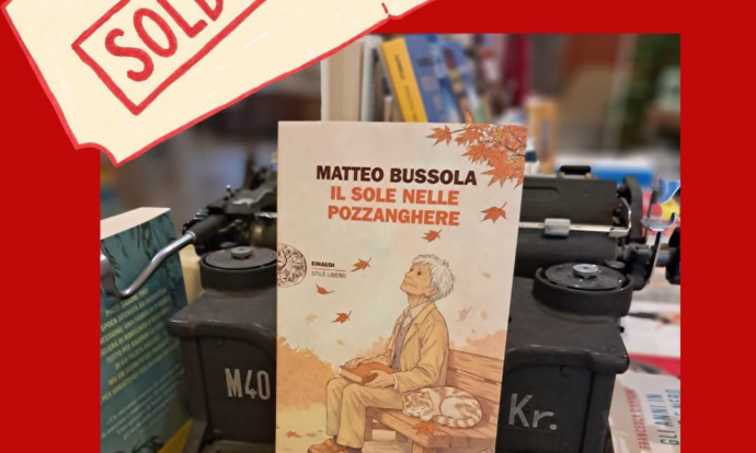 SOLD OUT / TUTTO ESAURITO 

L'entusiasmo per l'incontro con Matteo Bussola alla...